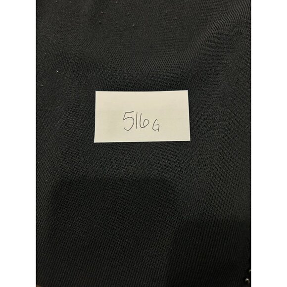 Chicos Black Embellished Cardigan Sweater Floral Rhinestone Long Sleeve Sz L - Picture 9 of 9